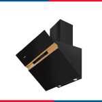 هانز شفاط ديكوري 90 سم بقوة 1000 م3/ساعة 3 سرعات NV-90-1000 GOLDEN