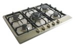 مسطح غاز بلت إن كيتشن لاين 70 سم 5 شعلات ستانلس ستيل هيفي ديوتي – موديل - ZP.GCN5030 - الصورة 2