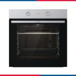 Gorenje Built-in Set - Gorenje Pyramid Chimney Cooker Hood – Stainless Steel 60cm – 680 m³/h Extraction Power – WHC624EX + Gorenje Built-in Gas Hob 60cm, 4 Burners, Stainless Steel – G640EX + Gorenje Built-in Oven 60cm 84L Electric – BO6712E02XK - Image 4