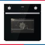 فرن بلت إن جورينيا غاز 60 سم مؤقت برمجة إلكتروني للتحكم باللمس - أسود - BOGX6632E05BG
