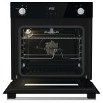 ⁦فرن بلت إن جورينيا غاز 60 سم مؤقت برمجة إلكتروني للتحكم باللمس - أسود - BOGX6632E05BG⁩ - الصورة ⁦2⁩