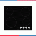 مسطح بلت إن كهرباء جورينيا سيراميك زجاجي 60 سم – 4 شعلات – موديل – EC641BSC