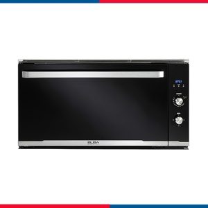 فرن غاز إلبا 90 سم ، 5 وظائف، 83 لترًا، مفاتيح من الفولاذ المقاوم للصدأ  مؤقت إلكتروني يعمل باللمس ELIO910G