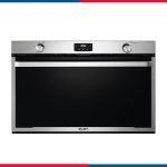 فرن غاز مدمج من إلبا، 90 سم، متعدد الوظائف، سعة 141 لترًا، مقابض من الفولاذ المقاوم للصدأ، مؤقت رقمي ELIOG90