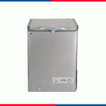 بنجوين فريزر أفقي استانليس ستيل داخلي 160 لتر لون سيلفر ES171