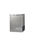 ⁦بنجوين فريزر أفقي استانليس ستيل داخلي 160 لتر لون سيلفر ES171⁩ - الصورة ⁦2⁩