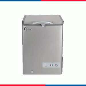 Penguin Chest Freezer Stainless interior 160 litre Silver ES171