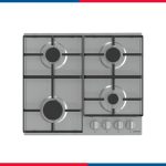 Gorenje Built-in Set - Gorenje Pyramid Chimney Cooker Hood – Stainless Steel 60cm – 680 m³/h Extraction Power – WHC624EX + Gorenje Built-in Gas Hob 60cm, 4 Burners, Stainless Steel – G640EX + Gorenje Built-in Oven 60cm 84L Electric – BO6712E02XK - Image 3