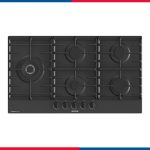 ⁦طقم بلت إن جورينيا (Gorenje) - شفاط مطبخ 90 سم بقوة شفط 635 م³/ساعة - موديل - WHI944EB + مسطح بلت إن غاز جورينيا 90 سم – 5 شعلة - موديل - GW951MB + فرن غاز بلت إن جورينيا 90 سم – 88 لتر - موديل – BOG9321DBG⁩ - الصورة ⁦3⁩