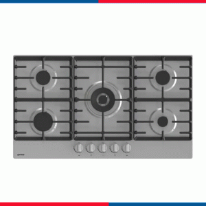 جورينيا مسطح غاز 90 سم 5 شعلة حوامل زهر استانلس ستيل GW9C51X