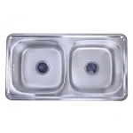 ⁦ISD870 حوض مطبخ استانلس كورى ضد الصدأ والسدد⁩ - الصورة ⁦2⁩