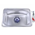 ⁦JIS 700 حوض مطبخ استانلس كورى ضد الصدأ والسدد⁩ - الصورة ⁦2⁩