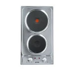 Gorenje Built-In Electric Hob 30 cm 2 Plates EM300E - Image 2