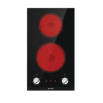 Gorenje Glass Ceramic Electric Hob 30 cm 2 Plates Black EC321BCSC - Image 2