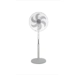 Penguin Breeze Pro Stand Fan 6 Blades Silver 18 Inch Digital with Remote Stainless Steel PF006 - Image 2
