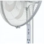 Penguin Breeze Pro Stand Fan 6 Blades Silver 18 Inch Digital with Remote Stainless Steel PF006 - Image 4