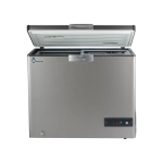 ⁦ديب فريزر افقي استانليس ستيل ES250LSSI-LG سيلفر205 لتر باب زجاج جرار - ال جي كومبرسور⁩ - الصورة ⁦4⁩