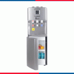 بنجوين مبرد مياه 3 حنفيه مزود بثلاجة لون سيلفر PD001