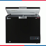 ديب فريزر افقي استانليس ستيل ES250 اسود 205 لتر باب زجاج جرار - ال جي كومبرسور