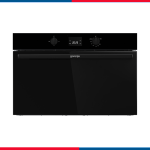 فرن بلت إن غاز جورينيا - 88 لتر 90 سم –  أسود - مزود بمؤقت -  مساحة طهي عملاقة وشاشة LED - BOG9321DBG