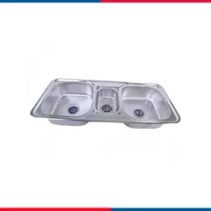 HS110D حوض مطبخ استانلس كورى ضد الصدأ والسدد