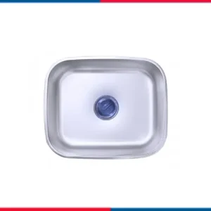 B500 حوض مطبخ استانلس كورى ضد الصدأ والسدد