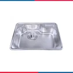 DJIS750Pحوض مطبخ استانلس كورى ضد الصدأ والسدد