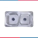 ISD870 حوض مطبخ استانلس كورى ضد الصدأ والسدد