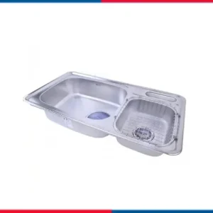 NISD870 حوض مطبخ استانلس كورى ضد الصدأ والسدد