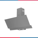 تيفا شفاط مطبخ زجاجى بيلت ان 90 سم 4 سرعات قوة شفط 800 متر مكعب/ساعه T-90-2TC-850-GREY