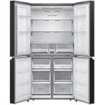 ⁦ثلاجة جورينيا 4 أبواب 90 سم – 609 لتر صافي – إنفرتر – No Frost – NRM9181SB⁩ - الصورة ⁦2⁩
