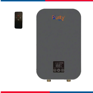 سخان بيورتى فورى كهرباء ديجيتال -P101 9 kW GRAY