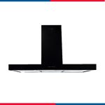 شفاط مطبخ هرمي بلت إن (ﻣﺪﺧﻨﺔ) بيورتي 90سم متوفر قوة شفط 650 م3/س / FLATO BL | 90 cm