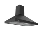 طقم 90 سم بيورتي التركي اسود مكون من شفاط مطبخPANSY BL+هرمي بوتجاز 5 شعله FRGG9050 BL -Free standing - الصورة 3