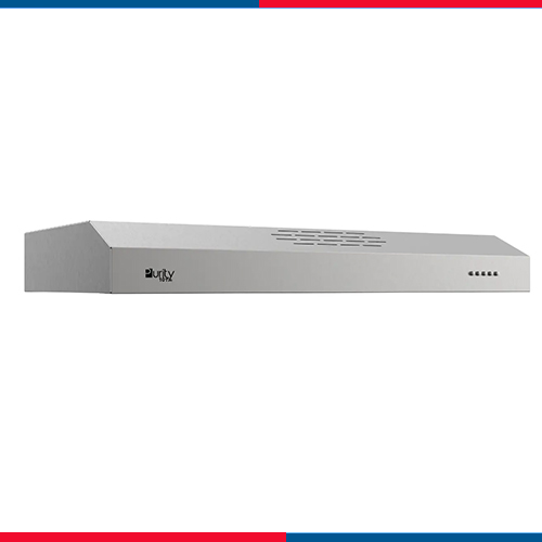 شفاط بيورتي مسطح 80 سم PTSLIM SILVER 80CM