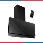 شفاط إيكوماتك 90 سم – كريستال أسود | باللمس وتحكم بالريموت - H9310RSBKT