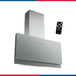 شفاط إيكوماتك 90 سم – كريستال استانلس ستيل | باللمس وتحكم بالريموت - H9310RSXGRT
