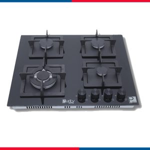 بيوريتي مسطح غاز 60 سم 4 شعلات حوامل زهر امان كامل HPT606G