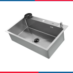 هانز حوض مطبخ أستانلس 48 سم H-77-48 Without Accessories