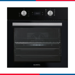 فرن بلت إن كهرباء 60 سم كومتيل بضمان بيورتى B66-SF3-Black Glass
