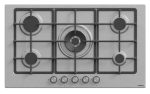 مسطح غاز اوشن 90 سم ستانليس OHGF R95 IPRO SV - الصورة 2