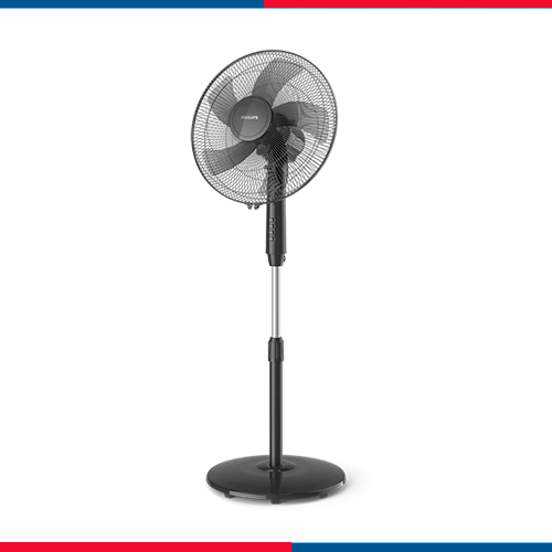 مروحة ستاند فيليبس Series 600، 18 بوصة، اسود - ACP625/01