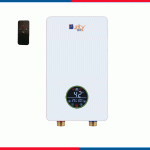 P101-13KW-WHITE-بيورتي سخان -مياه فوري كهربائي- 13 كيلو وات- ديجيتال -لون أبيض