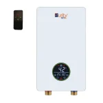 P101-11KW-WHITE-بيورتي سخان مياه- فوري كهربائي- 11 كيلو وات- ديجيتال- لون أبيض - الصورة 2
