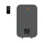 ⁦P101-9KW-GREY-بيورتي سخان مياه -ديجيتال فوري كهربائي 9- كيلو وات- ديجيتال- لون رمادي⁩ - الصورة ⁦2⁩