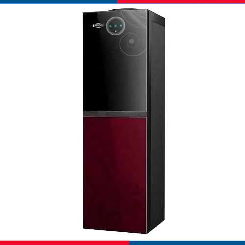 بيرجن مبرد مياه 3 حنفية بالثلاجة 2.5 قدم لون أحمر و أسود BYB 538 Red
