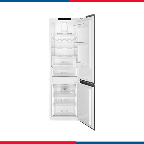 فريزر بلت إن سميج (Smeg) إيطالي باب واحد 212 لتر صافي نو فروست بموتور إنفرتر – موديل S9F174NE